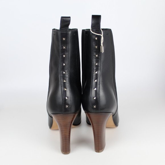NEW VALENTINO GARAVANI Rockstud Leather Boots - Picture 7 of 16